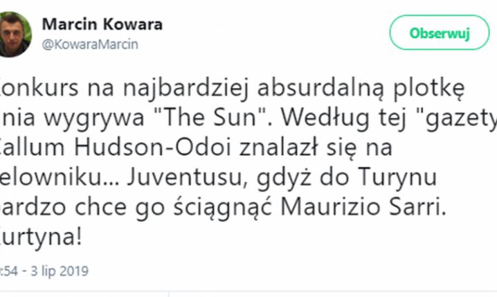 ABSURDALNA plotka transferowa ''The Sun'' :P